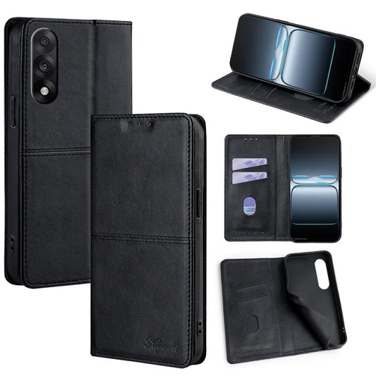 Cow Texture Magnetic Leather Phone Case, For OnePlus Ace 5 Ultra / Nord 5, For OnePlus Ace 5 Racing / Nord CE5, For OnePlus Ace 3 Pro 5G, For OnePlus Nord CE 4 Lite 5G