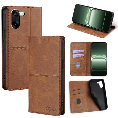 Cow Texture Magnetic Leather Phone Case