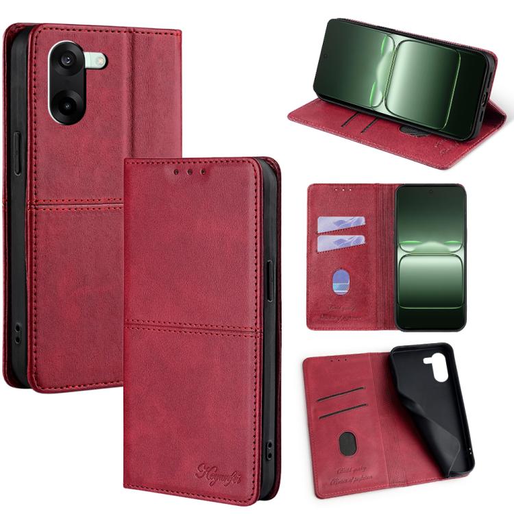 Cow Texture Magnetic Leather Phone Case