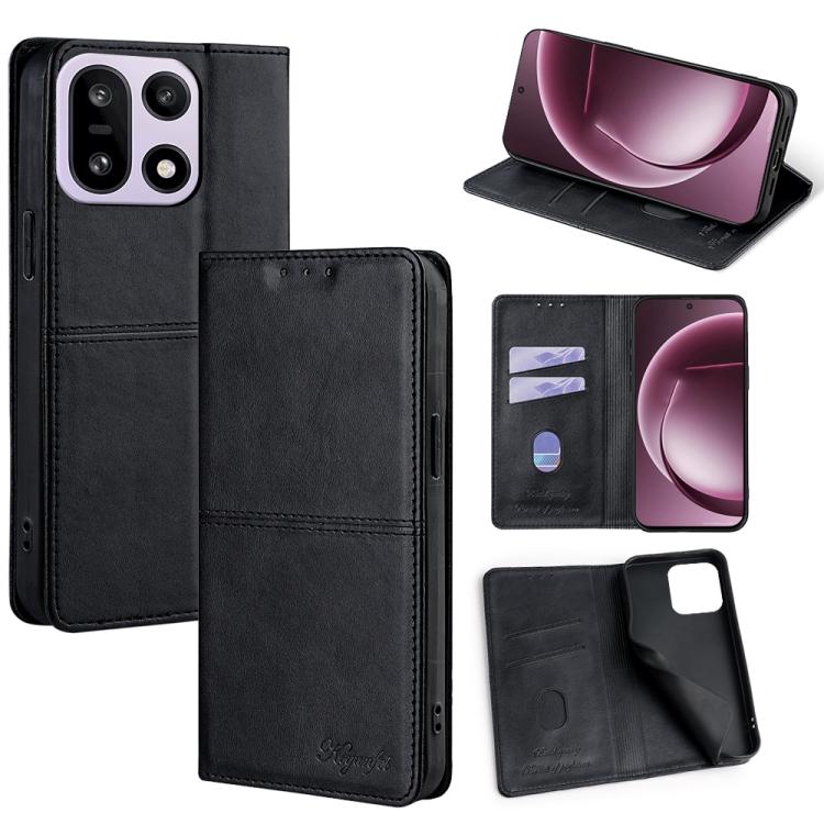 Cow Texture Magnetic Leather Phone Case, For OnePlus Turbo 6 / 6V, For OnePlus Ace 6, For OnePlus 15 5G, For OnePlus Ace 5 Ultra / Nord 5