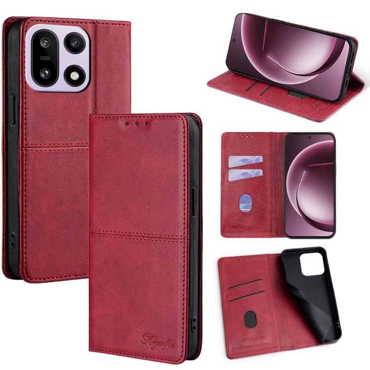 Cow Texture Magnetic Leather Phone Case, For OnePlus Turbo 6 / 6V, For OnePlus Ace 6, For OnePlus 15 5G, For OnePlus Ace 5 Ultra / Nord 5