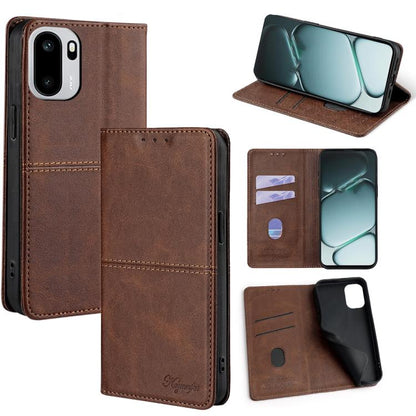 Cow Texture Magnetic Leather Phone Case, For OnePlus Turbo 6 / 6V, For OnePlus Ace 6, For OnePlus 15 5G, For OnePlus Ace 5 Ultra / Nord 5