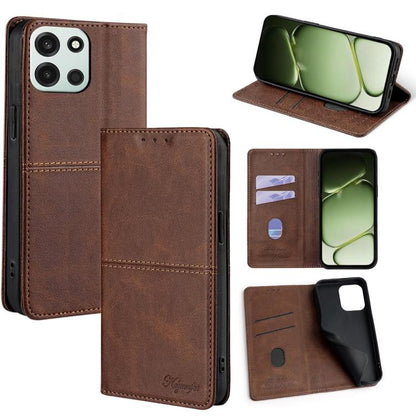 Cow Texture Magnetic Leather Phone Case, For OnePlus 15T 5G, For OnePlus Turbo 6 / 6V, For OnePlus Ace 6, For OnePlus 15 5G