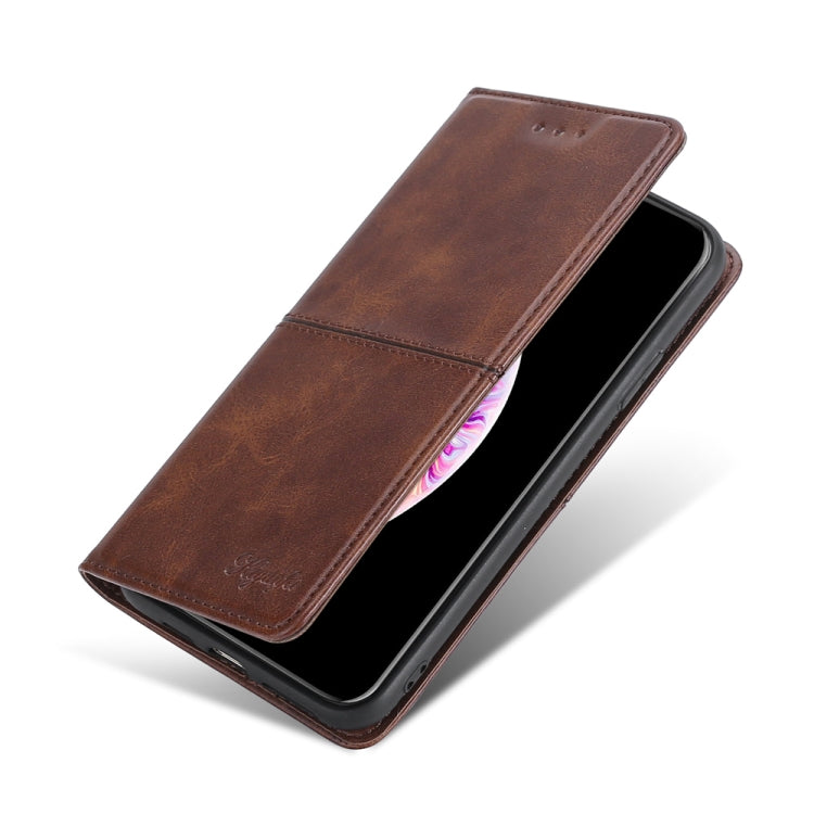 Cow Texture Magnetic Leather Phone Case, For OnePlus 15T 5G, For OnePlus Turbo 6 / 6V, For OnePlus Ace 6, For OnePlus 15 5G