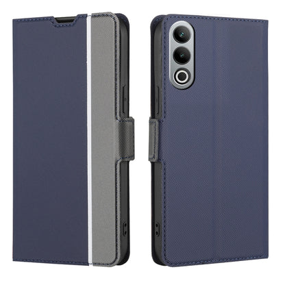 Twill Texture Side Button Leather Phone Case