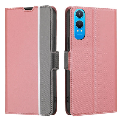 Twill Texture Side Button Leather Phone Case