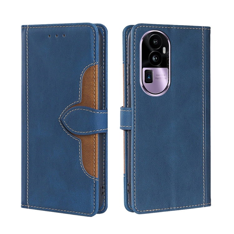 Skin Feel Magnetic Buckle Leather Phone Case