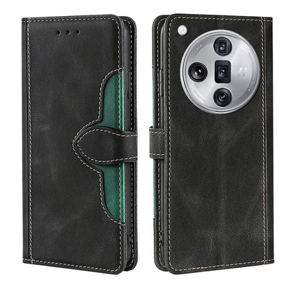 Skin Feel Magnetic Buckle Leather Phone Case