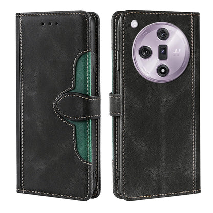 Skin Feel Magnetic Buckle Leather Phone Case