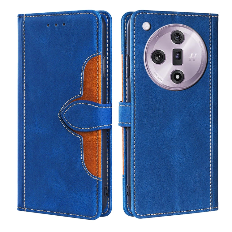 Skin Feel Magnetic Buckle Leather Phone Case