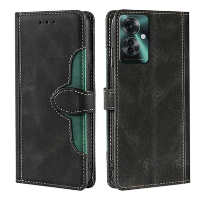 Skin Feel Magnetic Buckle Leather Phone Case