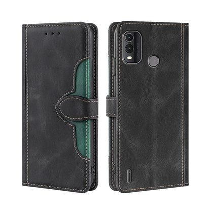 Skin Feel Magnetic Buckle Leather Phone Case