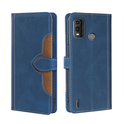 Skin Feel Magnetic Buckle Leather Phone Case