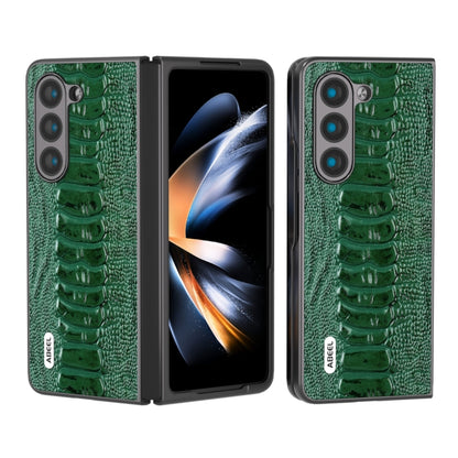 ABEEL Genuine Leather Weilai Series Phone Case, For Samsung Galaxy Z Flip6 / Flip7 FE, For Samsung Galaxy Z Fold6, For Samsung Galaxy Z Fold5, For Samsung Galaxy Z Flip5