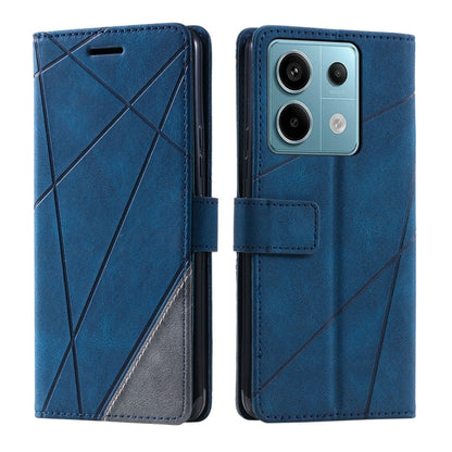 Skin Feel Splicing Leather Phone Case, Series 4