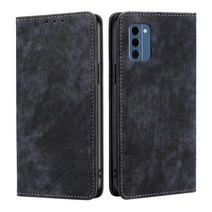 RFID Anti-theft Brush Magnetic Leather Phone Case