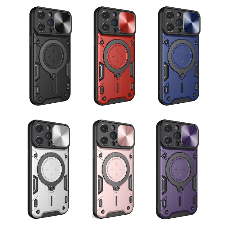 CD Texture Sliding Camshield Magnetic Holder Phone Case, For iPhone 14 Pro Max, For iPhone 13 Pro Max, For iPhone 13 Pro, For iPhone 13