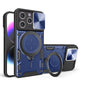 CD Texture Sliding Camshield Magnetic Holder Phone Case, For iPhone 15 Pro, For iPhone 15 Plus, For iPhone 15, For iPhone 14 Plus
