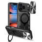 CD Texture Sliding Camshield Magnetic Holder Phone Case, For iPhone 17e / 16e, For iPhone 17 Pro Max, For iPhone 17 Pro, For iPhone 17