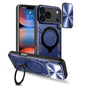 CD Texture Sliding Camshield Magnetic Holder Phone Case, For iPhone 17e / 16e, For iPhone 17 Pro Max, For iPhone 17 Pro, For iPhone 17