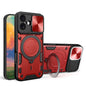 CD Texture Sliding Camshield Magnetic Holder Phone Case, For iPhone 17 Pro, For iPhone 17, For iPhone Air, For iPhone 16 Pro Max