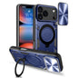 CD Texture Sliding Camshield Magnetic Holder Phone Case, For iPhone 18 Pro, For iPhone 18 Pro Max, For iPhone 17e / 16e, For iPhone 17 Pro Max