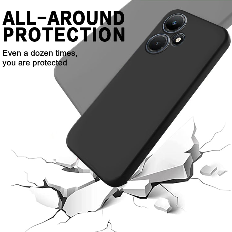 Pure Color Liquid Silicone Shockproof Phone Case, For Infinix Hot 30, For Infinix Hot 30 5G, For Infinix Hot 30i, For Infinix Hot 30 Play