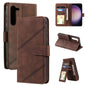 Skin Feel Multi-card Wallet Leather Phone Case, For Samsung Galaxy S23 5G, For Samsung Galaxy S23 Ultra 5G
