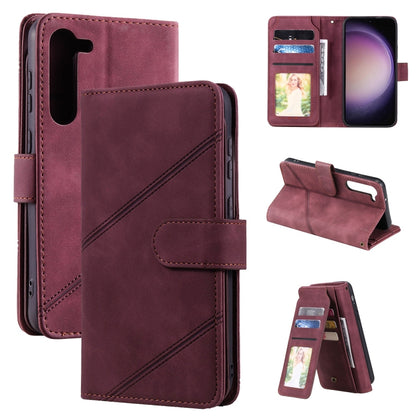 Skin Feel Multi-card Wallet Leather Phone Case