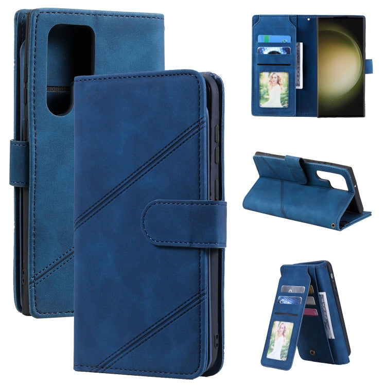 Skin Feel Multi-card Wallet Leather Phone Case, For Samsung Galaxy S23 5G, For Samsung Galaxy S23 Ultra 5G