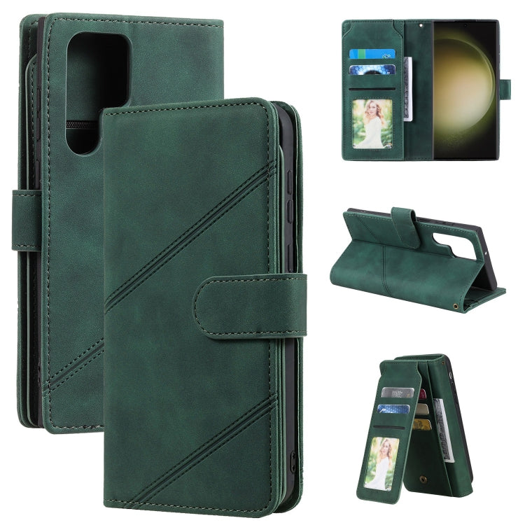 Skin Feel Multi-card Wallet Leather Phone Case