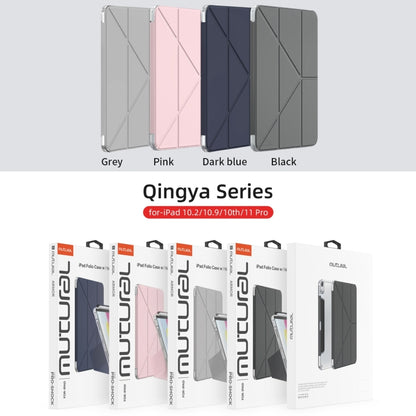 Mutural Deformation Stand Smart Leather Tablet Case