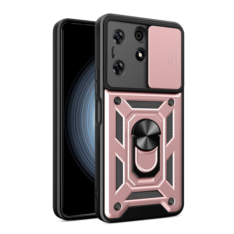 Sliding Camera Cover Design TPU+PC Phone Case