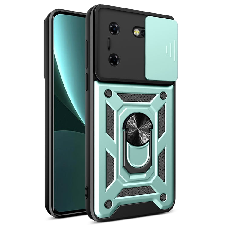 Sliding Camera Cover Design TPU+PC Phone Case