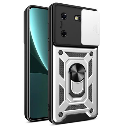 Sliding Camera Cover Design TPU+PC Phone Case