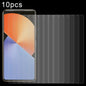 10pcs 0.26mm 9H 2.5D Tempered Glass Film, For Infinix Zero 30, For Infinix Zero 30 4G, For Infinix Note 30 Pro, For Infinix Hot 30 Play NFC, For Infinix Hot 30 5G, For Infinix Hot 9 Lite, For Infinix GT 10 Pro, For Infinix Note 30i, For Infinix Smart 7...