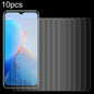 10pcs 0.26mm 9H 2.5D Tempered Glass Film