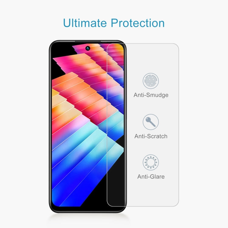50pcs 0.26mm 9H 2.5D Tempered Glass Film, For Infinix Hot 30 Play NFC, For Infinix Hot 30 5G, For Infinix Hot 9 Lite, For Infinix GT 10 Pro, For Infinix Zero 30, For Infinix Zero 30 4G, For Infinix Note 30 Pro, For Infinix Note 30i, For Infinix Smart 7...
