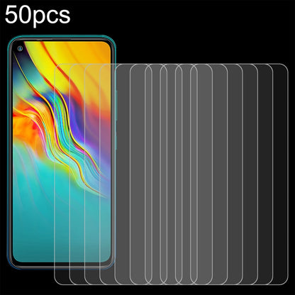 50pcs 0.26mm 9H 2.5D Tempered Glass Film, For Infinix Hot 30 5G, For Infinix Hot 9 Lite, For Infinix GT 10 Pro, For Infinix Zero 30, For Infinix Zero 30 4G, For Infinix Note 30 Pro, For Infinix Hot 30 Play NFC, For Infinix Note 30i, For Infinix Smart 7...