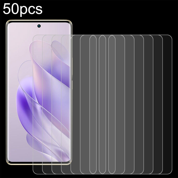 50pcs 0.26mm 9H 2.5D Tempered Glass Film, For Infinix Hot 30 5G, For Infinix Hot 9 Lite, For Infinix GT 10 Pro, For Infinix Zero 30, For Infinix Zero 30 4G, For Infinix Note 30 Pro, For Infinix Hot 30 Play NFC, For Infinix Note 30i, For Infinix Smart 7...