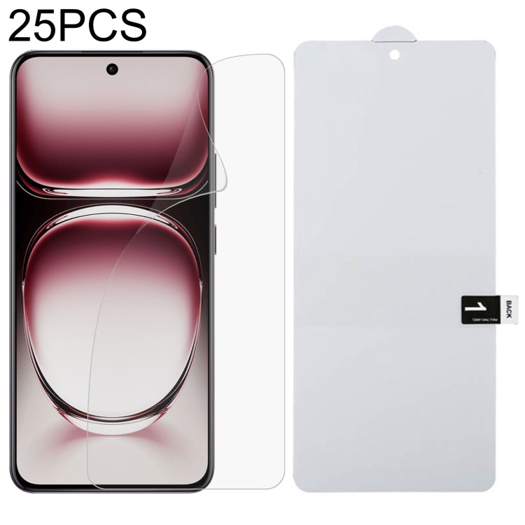 25pcs Full Screen Protector Explosion-proof Hydrogel Film, For OPPO Reno12, For OPPO Find X7, For OPPO Reno11 Pro Global, For OPPO A2, For OPPO A2 Pro, For OPPO A78 4G, For OPPO Reno10 Pro / Reno10 Pro+, For OPPO Reno10
