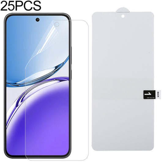 25pcs Full Screen Protector Explosion-proof Hydrogel Film, For OPPO A5 Pro China, For OPPO Reno11 PJH110, For OPPO Reno11 Global, For OPPO Reno12 Pro, For OPPO Reno12, For OPPO Find X7, For OPPO Reno11 Pro Global, For OPPO A2, For OPPO A2 Pro          ...