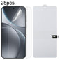 25pcs Full Screen Protector Explosion-proof Hydrogel Film, For OPPO K14 Turbo Pro 5G, For OPPO K14 Turbo 5G, For OPPO K14x 5G, For OPPO K14 5G, For OPPO F33 5G, For OPPO F33 Pro 5G, For OPPO Find X9s, For OPPO Find X9 Ultra, For OPPO Reno15 Pro 5G Glob...
