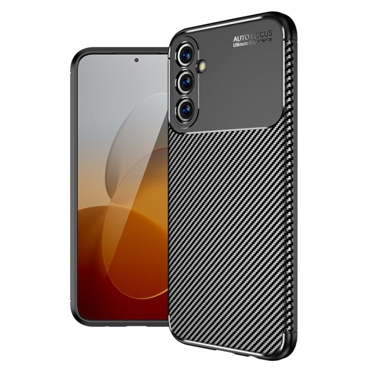 Carbon Fiber Texture Shockproof TPU Phone Case