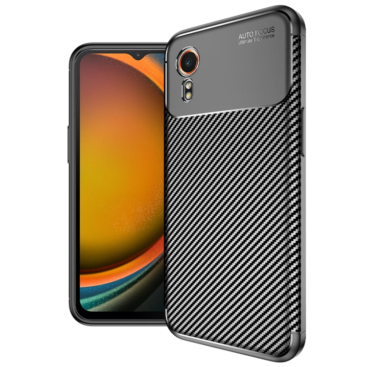 Carbon Fiber Texture Shockproof TPU Phone Case