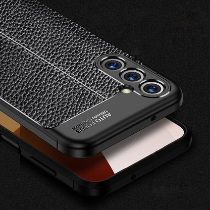 Litchi Texture Shockproof TPU Phone Case