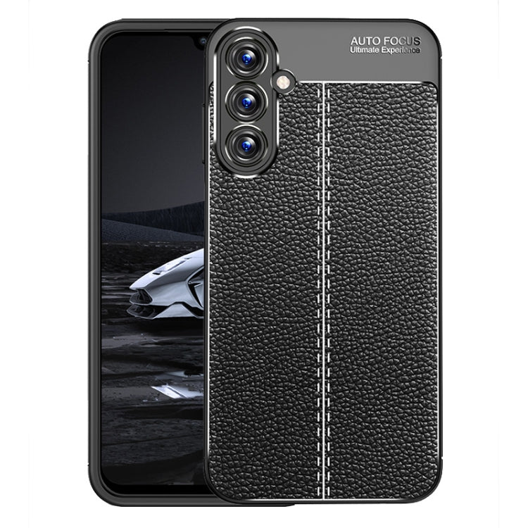 Litchi Texture Shockproof TPU Phone Case