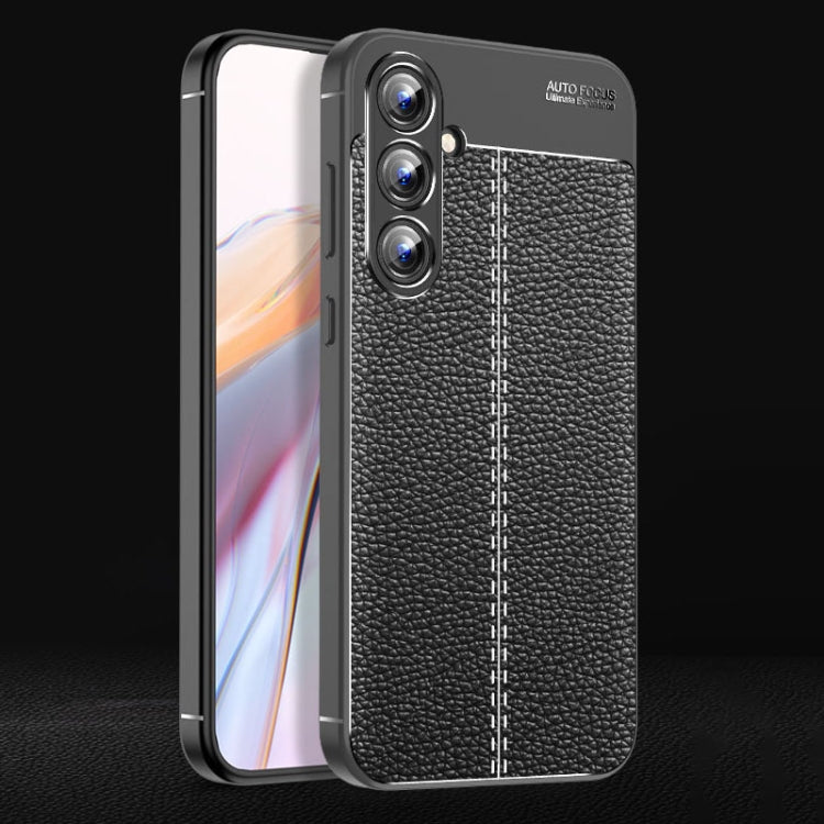 Litchi Texture Shockproof TPU Phone Case