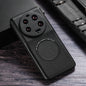 Cloth Texture PU MagSafe Magnetic Phone Case, For Xiaomi 13 Ultra