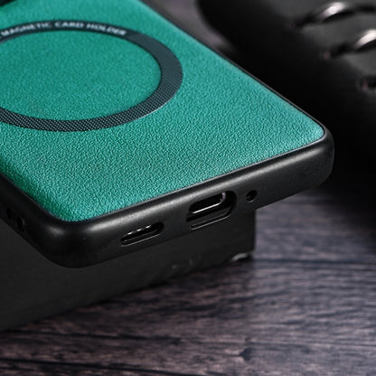 Cloth Texture PU MagSafe Magnetic Phone Case, For Xiaomi 13 Ultra